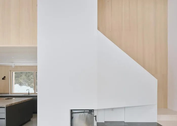 Z91 - Skandi-architektenhaus Mit Bergblick 度假居